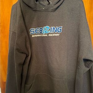 Men's Gray Sebring International Raceway Hoodie XL